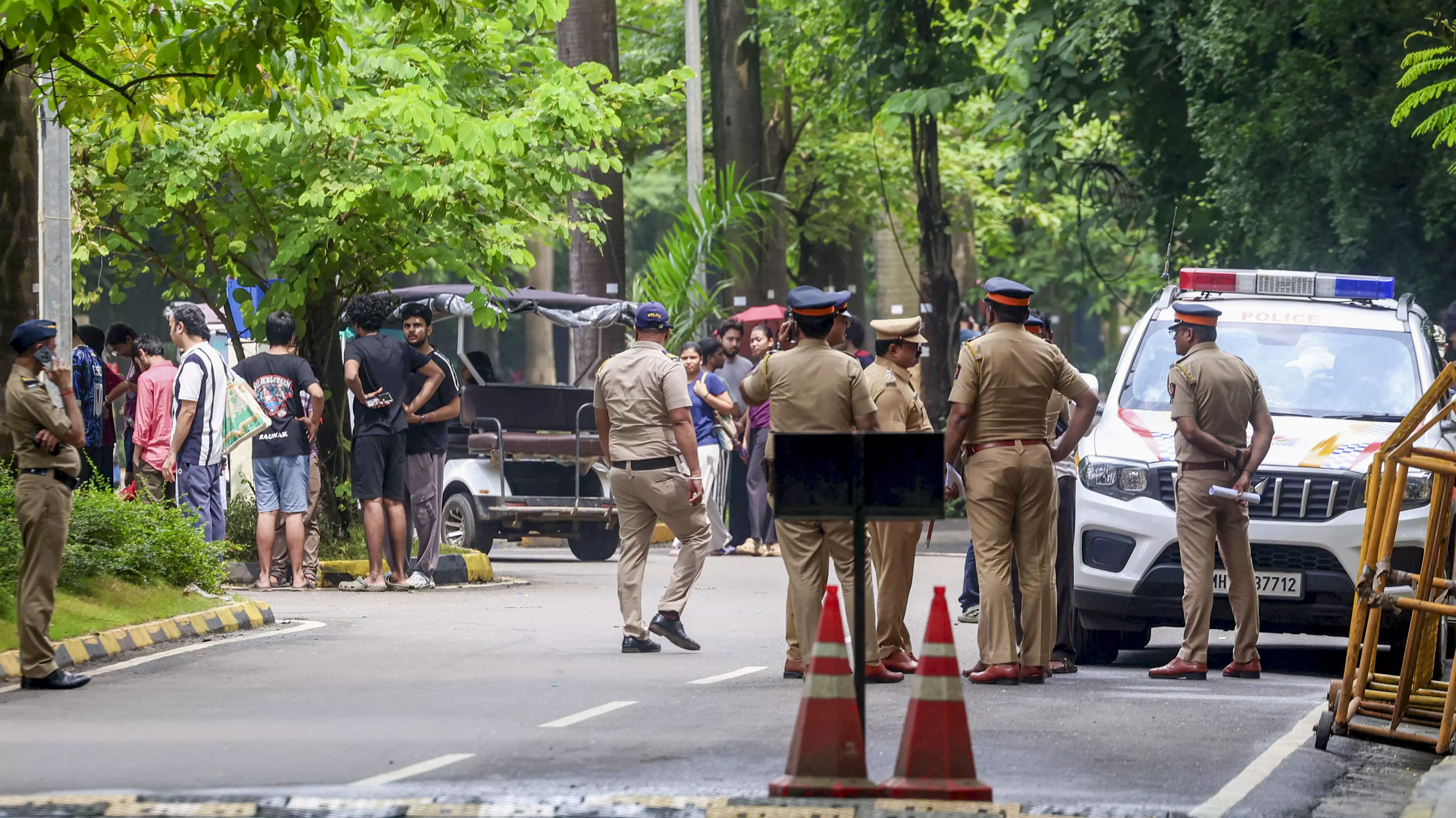IIT Bombay Steps up Security as Tensions Mount over Students Death IIT Bombay Steps up Security as Tensions Mount over Students Death