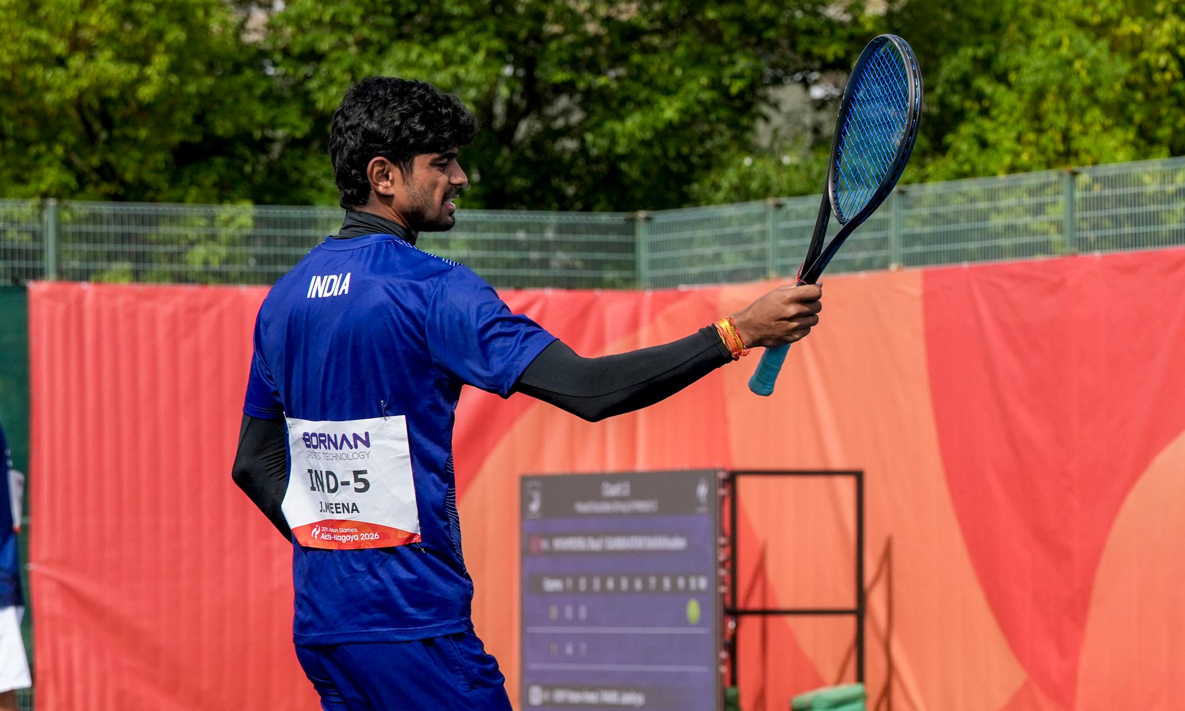 Jay Meena Reaches Asian Games Soft Tennis Quarterfinals