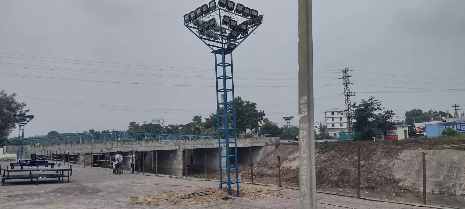 Elaborate Arrangements Made for Ganesh Immersion in Karimnagar Elaborate Arrangements Made for Ganesh Immersion in Karimnagar