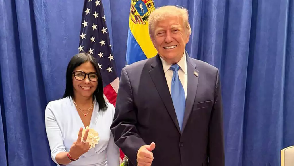 Trump Meets Venezuelas Rodriguez for First Time Since Maduros Capture Trump Meets Venezuelas Rodriguez for First Time Since Maduros Capture