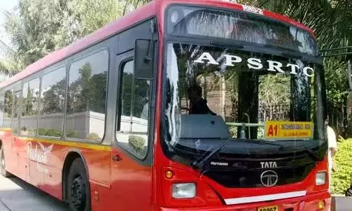 RTC Cancels 170 Bus Services In Vizag RTC Cancels 170 Bus Services In Vizag
