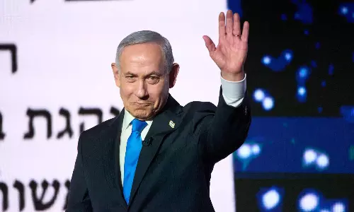Netanyahu Lands in New York Ahead of UN Address Netanyahu Lands in New York Ahead of UN Address