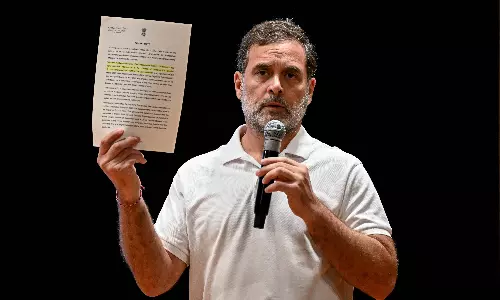 Rahul Calls PM, Shah, CEC ‘Deshdrohis’; Demands Gyanesh Kumar’s Resignation Rahul Calls PM, Shah, CEC ‘Deshdrohis’; Demands Gyanesh Kumar’s Resignation