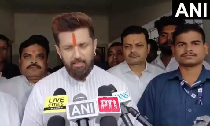 NDA Ally Chirag Paswan Demands EC Explanation on Voter Revision Row NDA Ally Chirag Paswan Demands EC Explanation on Voter Revision Row