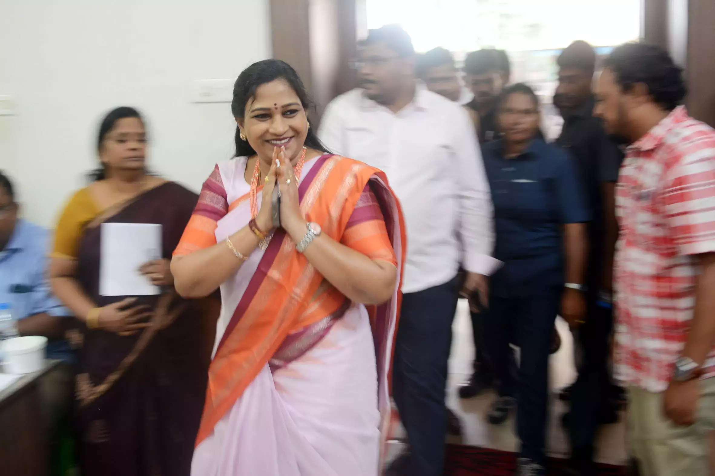 Anitha Reviews Local Body Poll Preparations With Alliance Leaders Anitha Reviews Local Body Poll Preparations With Alliance Leaders