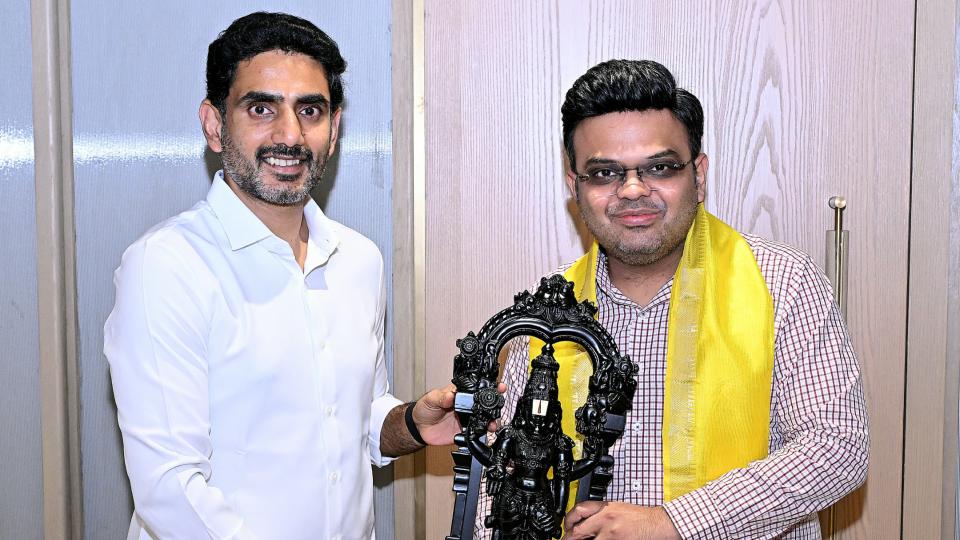 Lokesh Seeks Cricket and Gujarat Support for Andhra Development