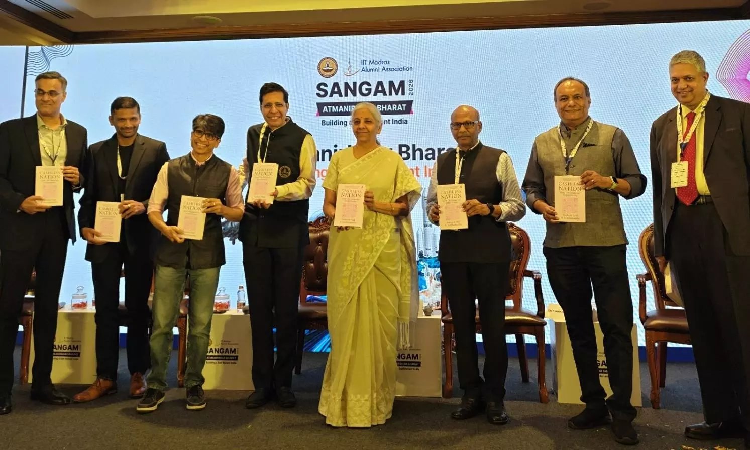 Celebrating a Decade of UPI: Nirmala Sitharaman Unveils Cashless Nation at Sangam 2026 Celebrating a Decade of UPI: Nirmala Sitharaman Unveils Cashless Nation at Sangam 2026