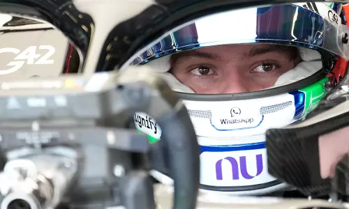 Russell Takes Azerbaijan GP Pole After F1 Leader Antonelli Hits the Wall