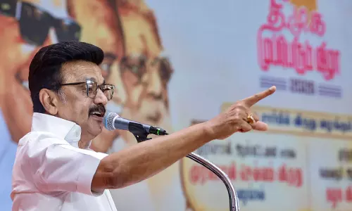 Stalin Asks CM Vijay to Do Some Introspection Stalin Asks CM Vijay to Do Some Introspection