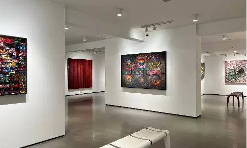 Four Chennai Artists are Rewriting the Language of Abstraction Four Chennai Artists are Rewriting the Language of Abstraction