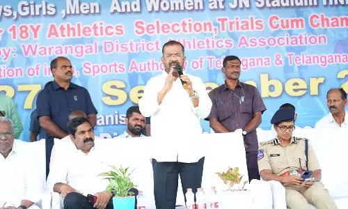Warangal to Be Developed as Sports Hub: Naini