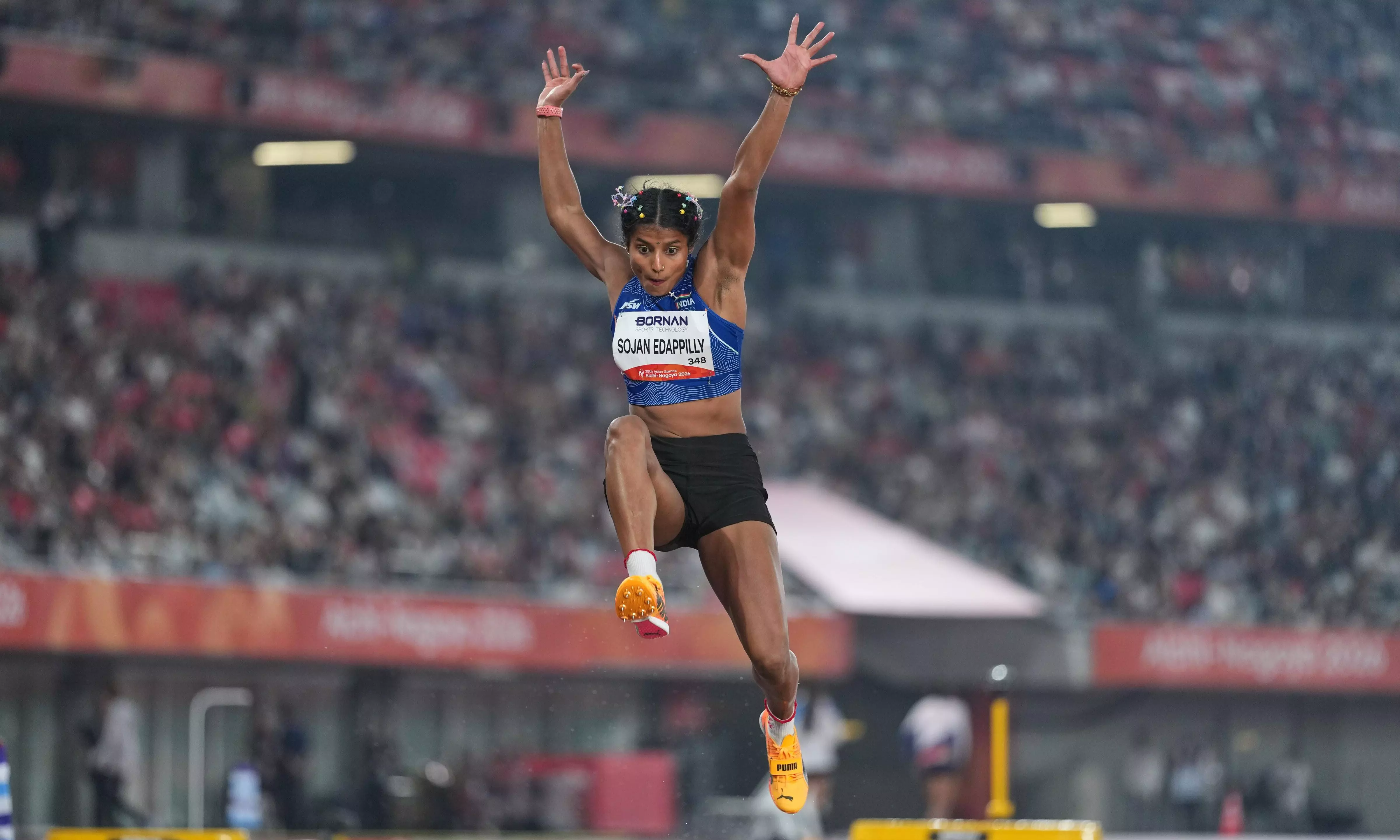 Asian Games 2026: Indias Ancy Sojan Wins Long Jump Silver Asian Games 2026: Indias Ancy Sojan Wins Long Jump Silver