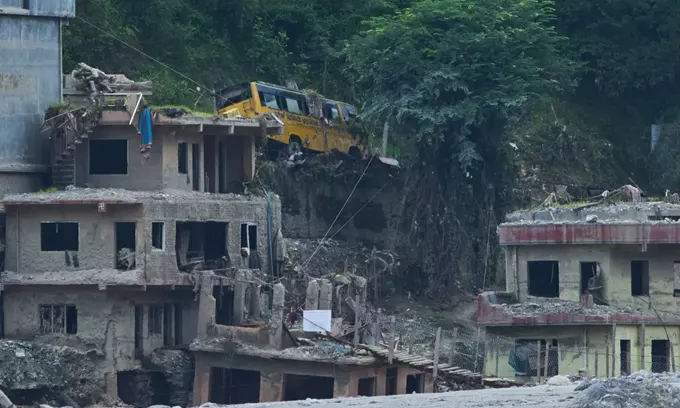 One Month After Nepal’s Devastating Floods One Month After Nepal’s Devastating Floods