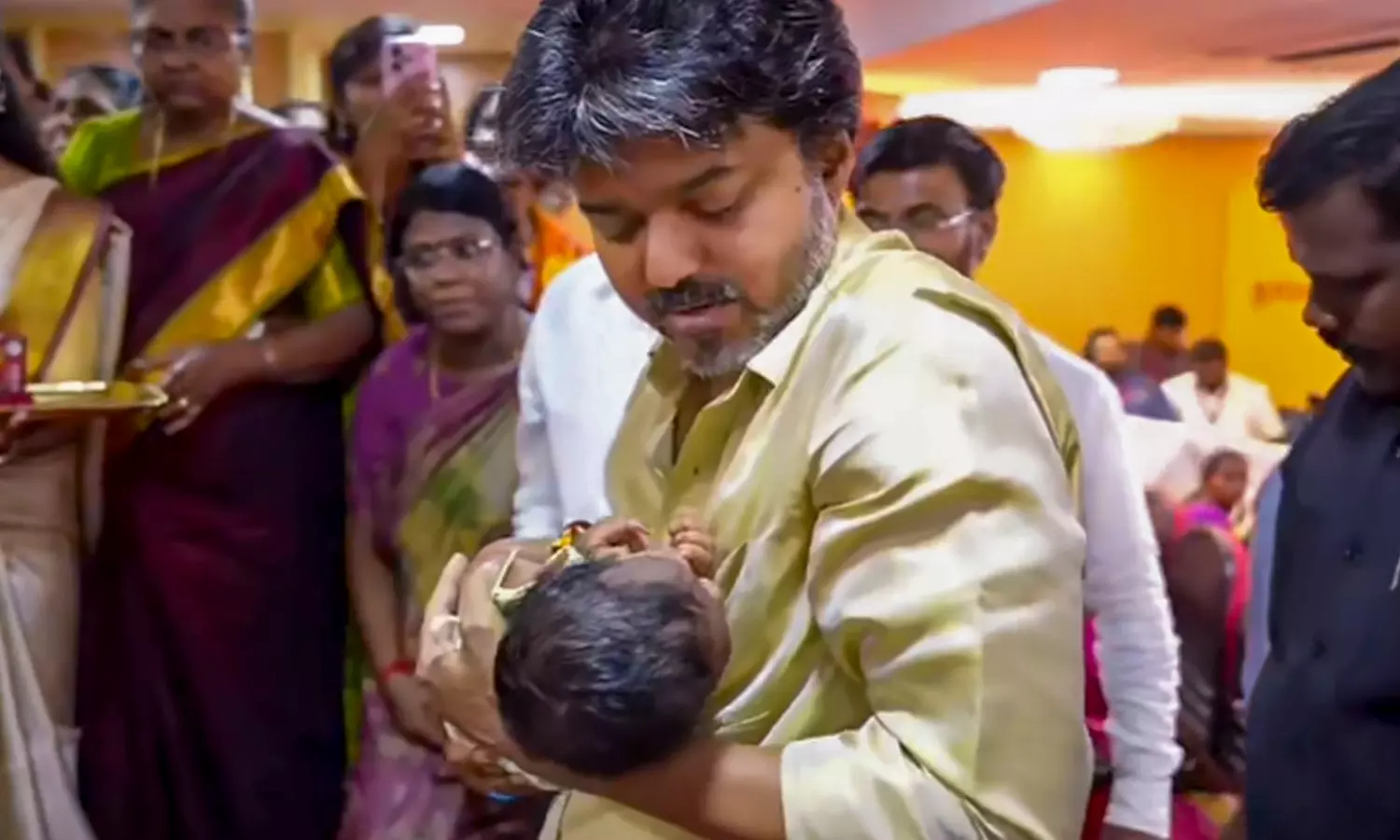 Vijay Launches One-Gram Gold Ring Scheme for Newborns Vijay Launches One-Gram Gold Ring Scheme for Newborns