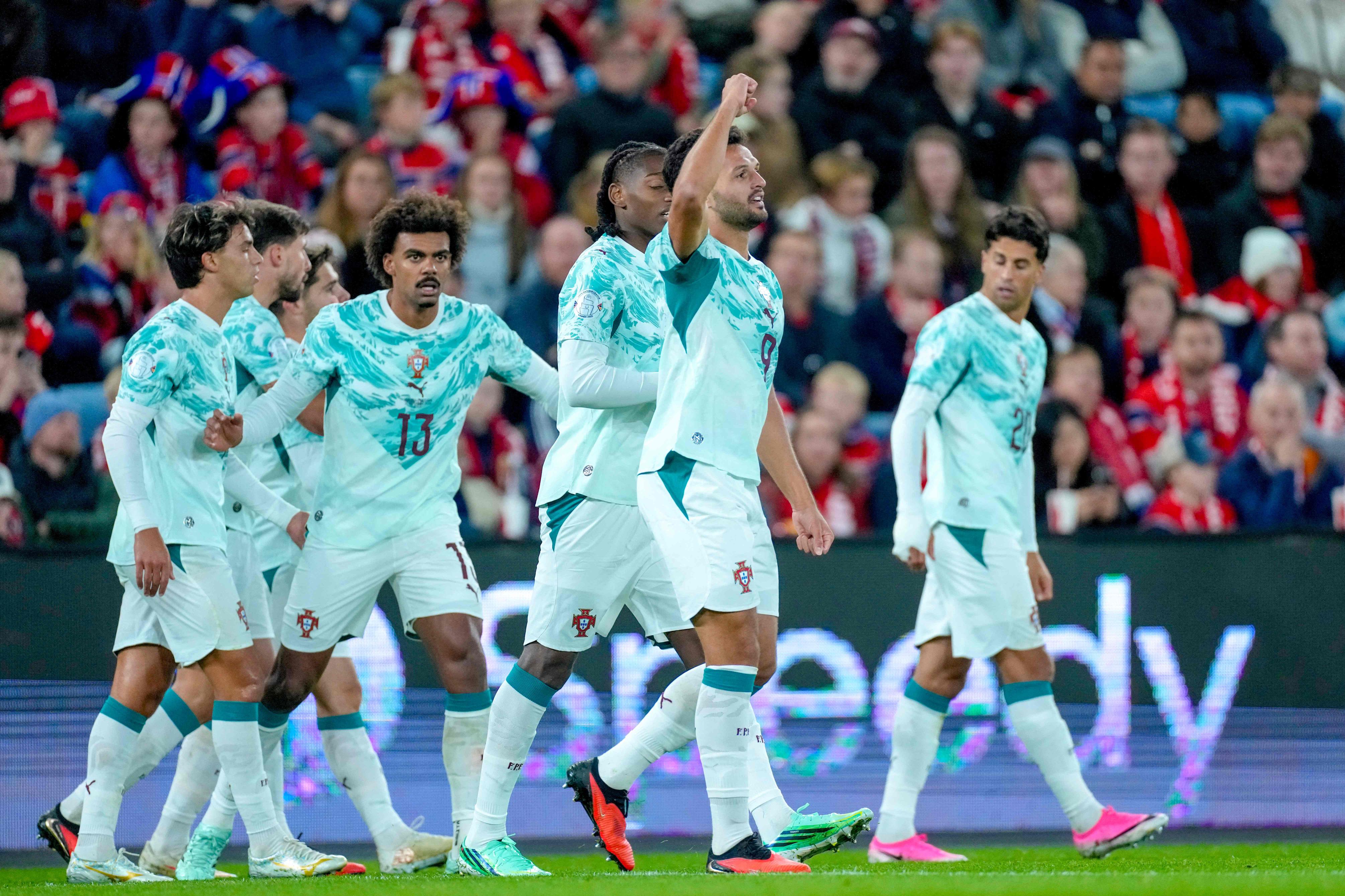 Portugal Edge Norway 2-1 After Nyland Error in Nations League