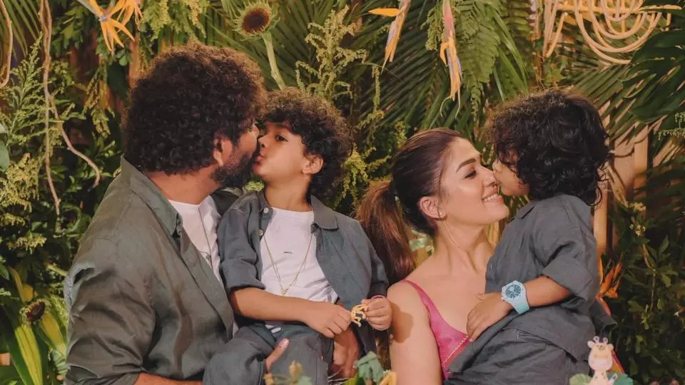 Wild Birthday Fun for Nayanthara-Vignesh Shivans kids Uyir and Ulag Wild Birthday Fun for Nayanthara-Vignesh Shivans kids Uyir and Ulag
