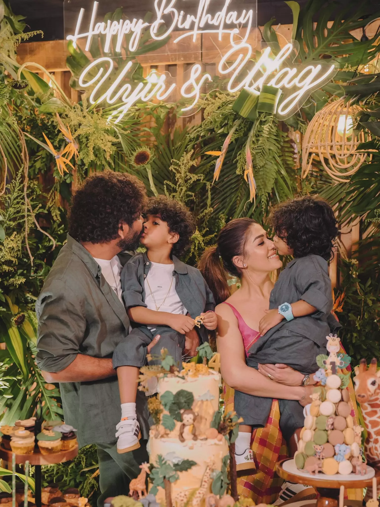 Wild Birthday Fun for Nayanthara-Vignesh Shivans kids Uyir and Ulag Wild Birthday Fun for Nayanthara-Vignesh Shivans kids Uyir and Ulag