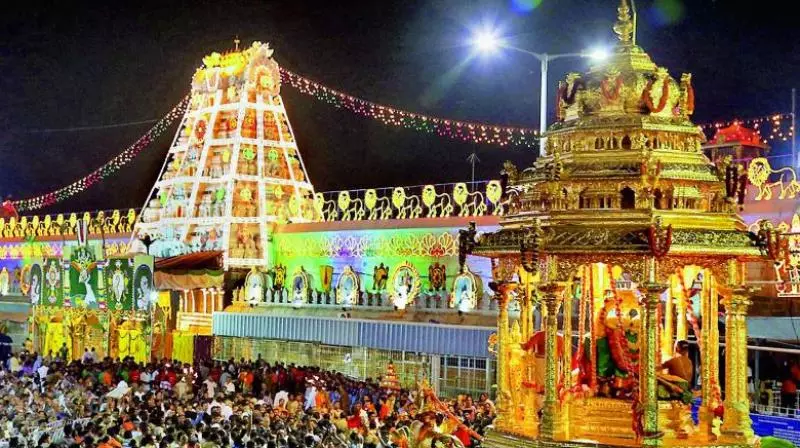 TTD Gears Up For 20% More Pilgrims During Navaratri Brahmotsavams TTD Gears Up For 20% More Pilgrims During Navaratri Brahmotsavams
