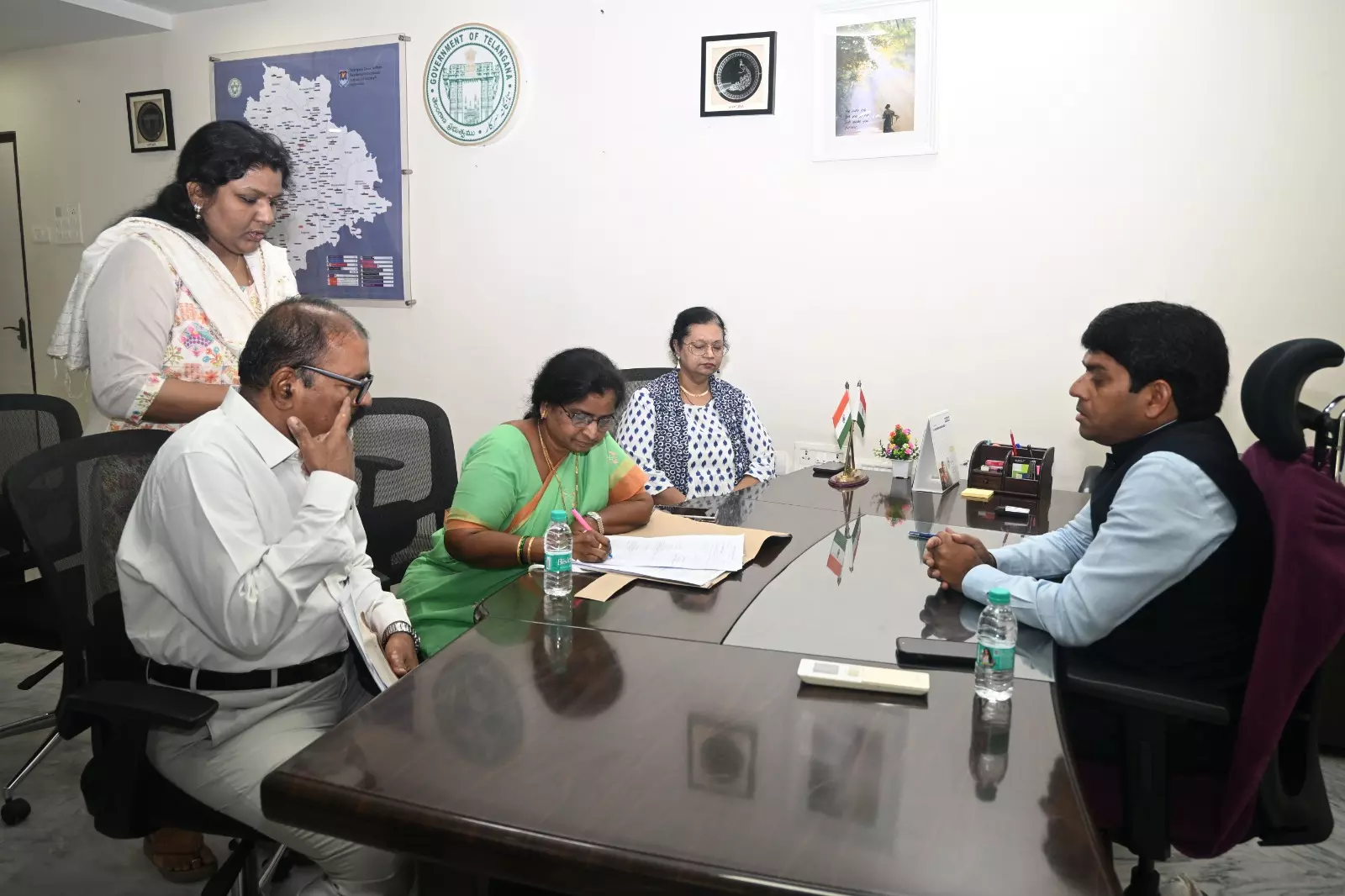 Senior IAS Officer Ravi Gugulothu Takes Charge as TGSWREIS Secretary, Reviews Student Welfare Senior IAS Officer Ravi Gugulothu Takes Charge as TGSWREIS Secretary, Reviews Student Welfare