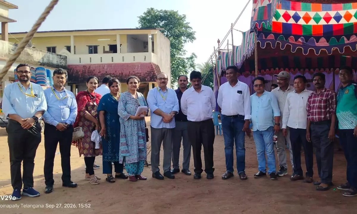 AIIMS Bibinagar Team Serves 428 People At Tribal Health Camp AIIMS Bibinagar Team Serves 428 People At Tribal Health Camp