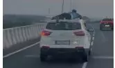 Cop Rides Moving Car as 40-Km Chase Ends in Smugglers’ Arrest