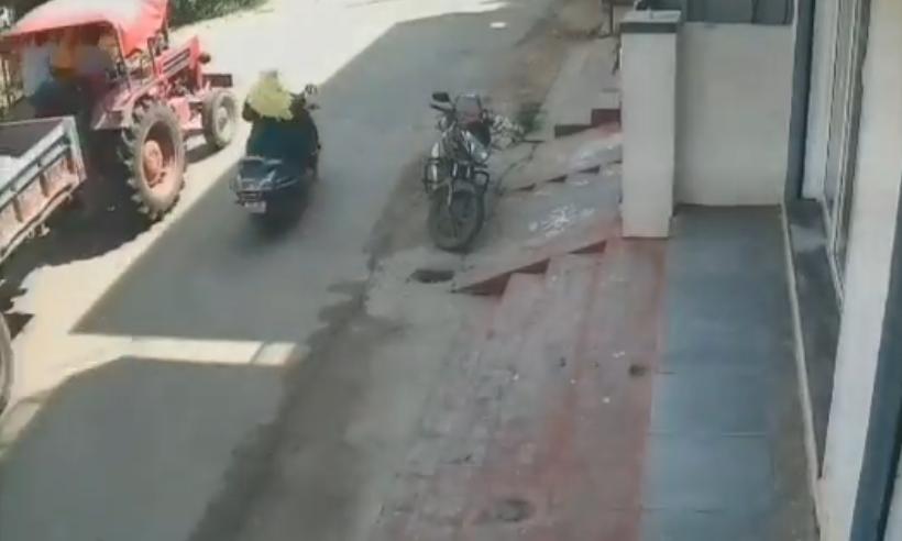 Woman Killed After Tractor Runs Over Scooter Rider in Badangpet