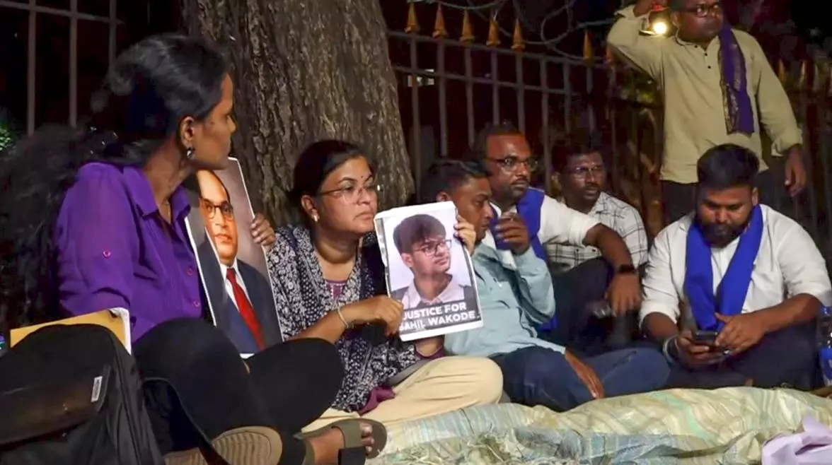 IIT Bombay Students Parents Continue Hunger Strike, Seek Action IIT Bombay Students Parents Continue Hunger Strike, Seek Action
