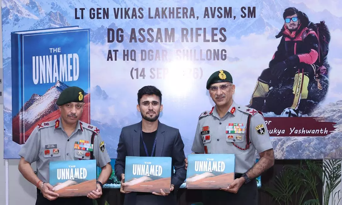 Telangana Youth Scales Nagaland’s Highest Peak, Mount Saramati Telangana Youth Scales Nagaland’s Highest Peak, Mount Saramati