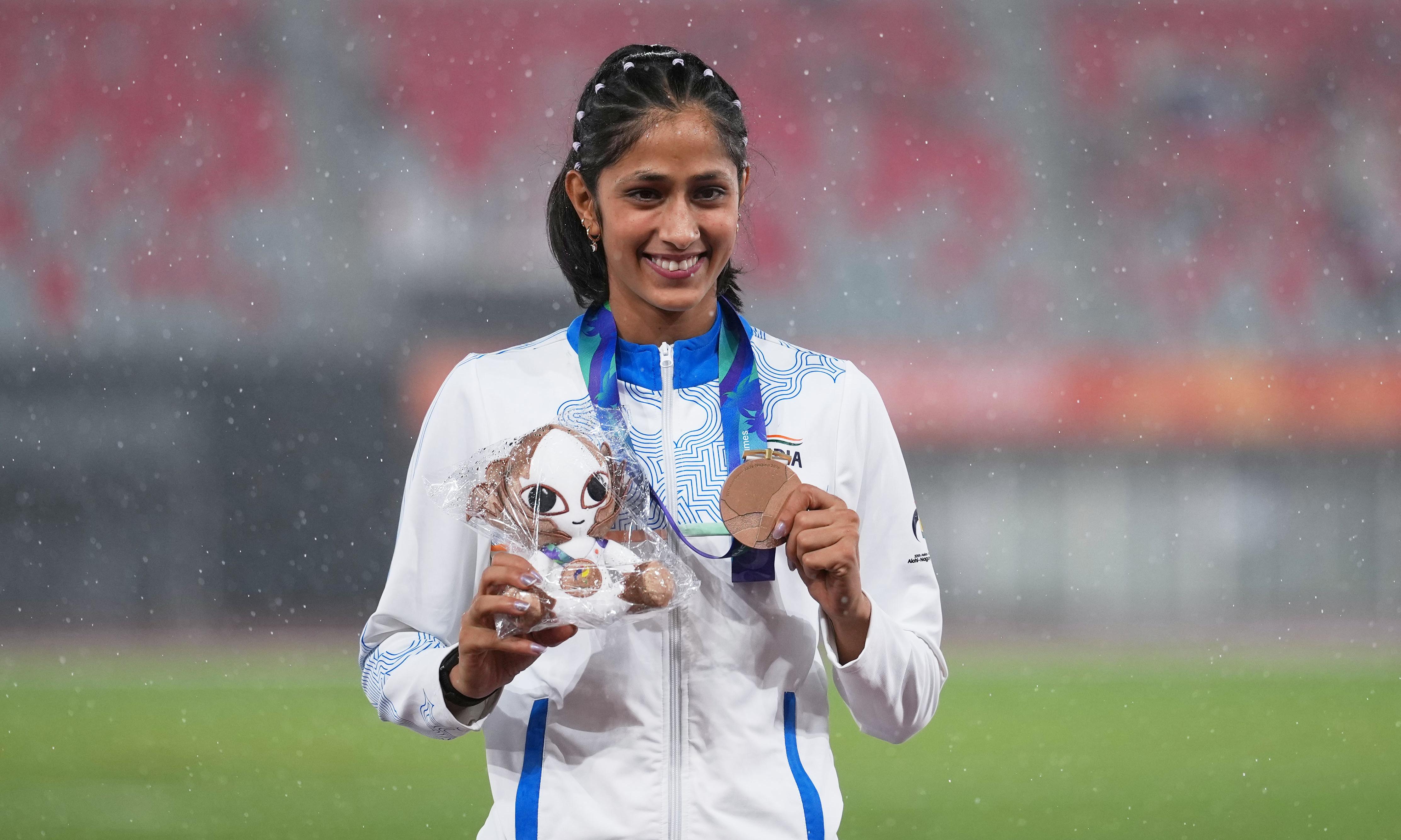 Pooja Wins Bronze as India Adds Asian Games Athletics Medals