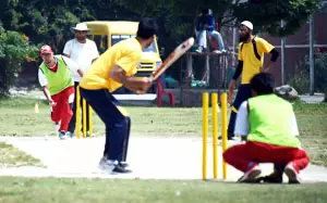 Andhra Yellow Team Win Blind Cricket Trophy Andhra Yellow Team Win Blind Cricket Trophy