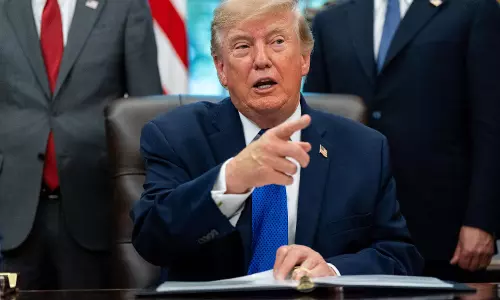 President Donald Trump Says US Officials Met Iran Mediators