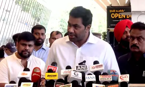 Aadhav Arjuna Alleges Secret By-Poll Pact Between DMK, AIADMK Aadhav Arjuna Alleges Secret By-Poll Pact Between DMK, AIADMK