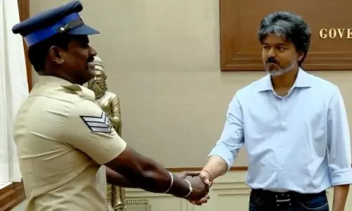 CM Joseph Vijay Praises Daring Cop
