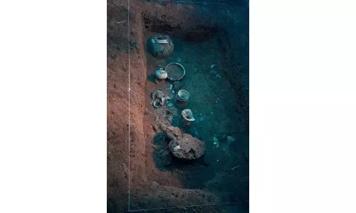 Megalithic Site Buried Under Garbage At Hasmathpet Megalithic Site Buried Under Garbage At Hasmathpet