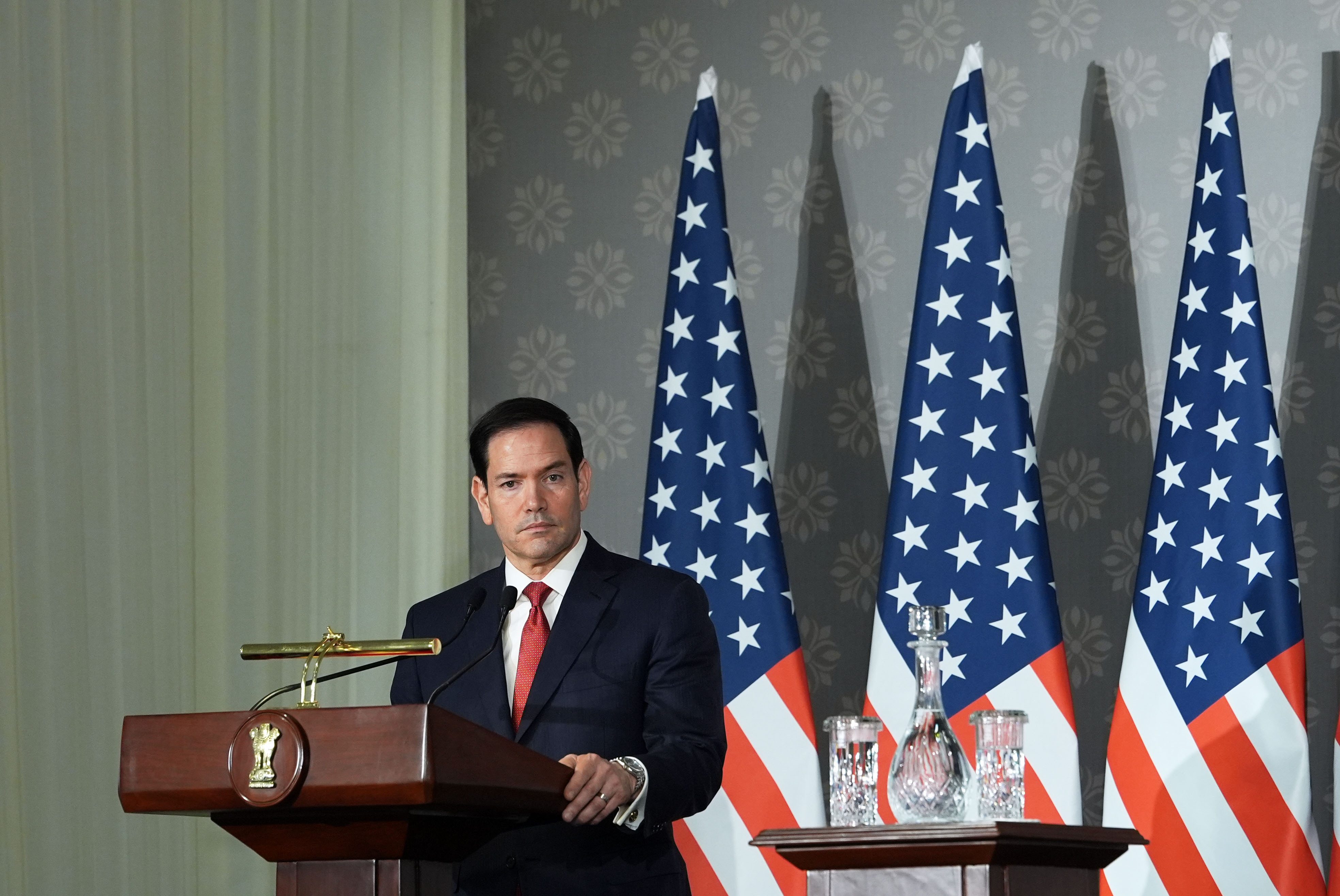 Rubio Addresses US Ambassadors' Meeting in New Delhi