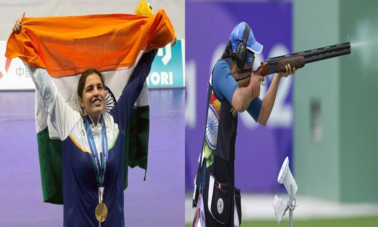 Neeru Dhanda, Kynan Chenai Clinch Gold In Trap Mixed Team Shooting Neeru Dhanda, Kynan Chenai Clinch Gold In Trap Mixed Team Shooting