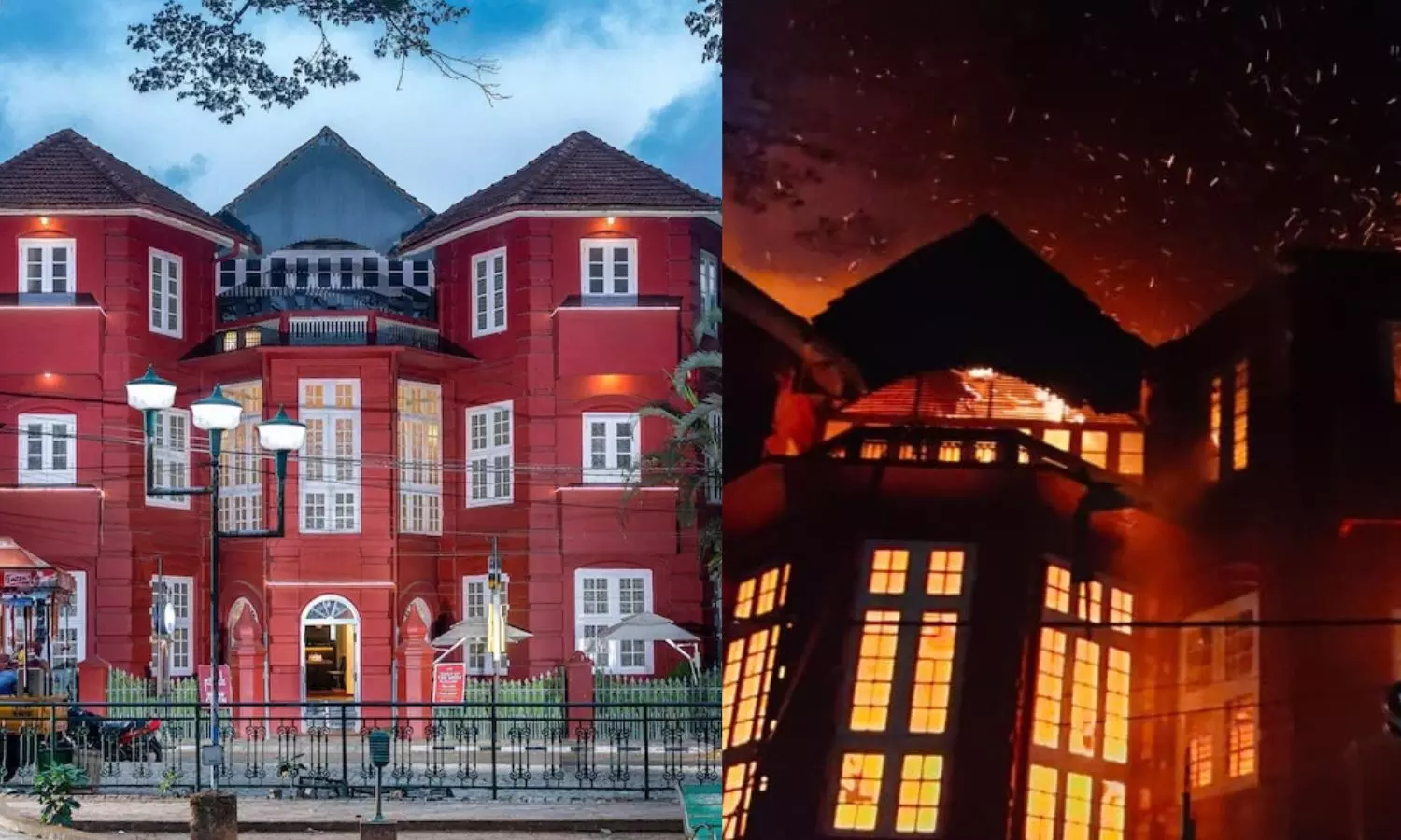 Fort Kochi’s Historic Koder House Gutted in Massive Fire Fort Kochi’s Historic Koder House Gutted in Massive Fire