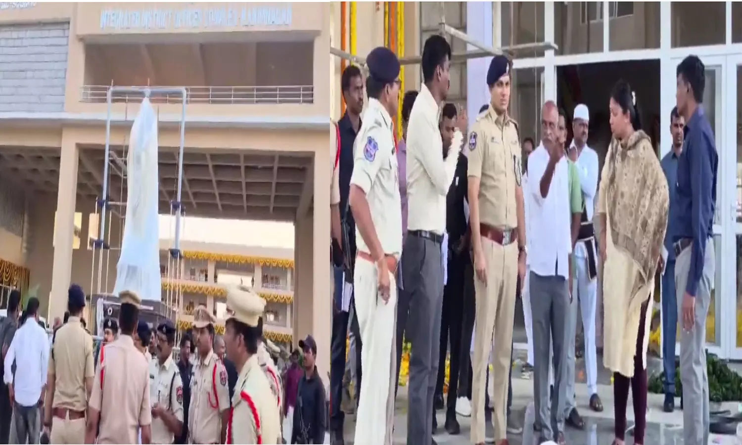 550 Police Personnel Deployed For CM Revanths Karimnagar Visit 550 Police Personnel Deployed For CM Revanths Karimnagar Visit