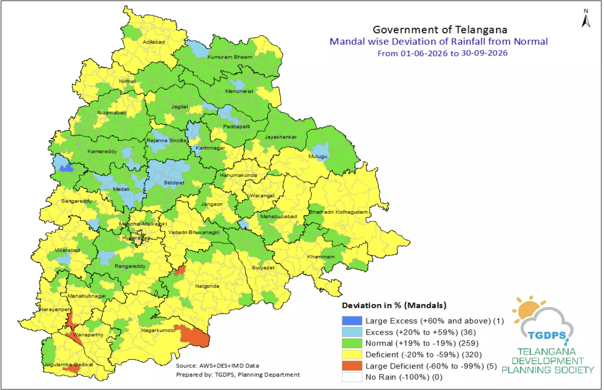 Now On, Now Off, Sw Monsoon Comes To An End -17% Deficit, But Telangana Officially In Normal Category Now On, Now Off, Sw Monsoon Comes To An End -17% Deficit, But Telangana Officially In Normal Category