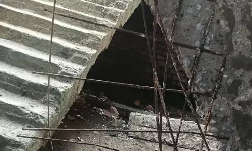 7-Yr-Old Girl killed, 3 Injured After School Staircase Collapses in Bihars Khagaria 7-Yr-Old Girl killed, 3 Injured After School Staircase Collapses in Bihars Khagaria