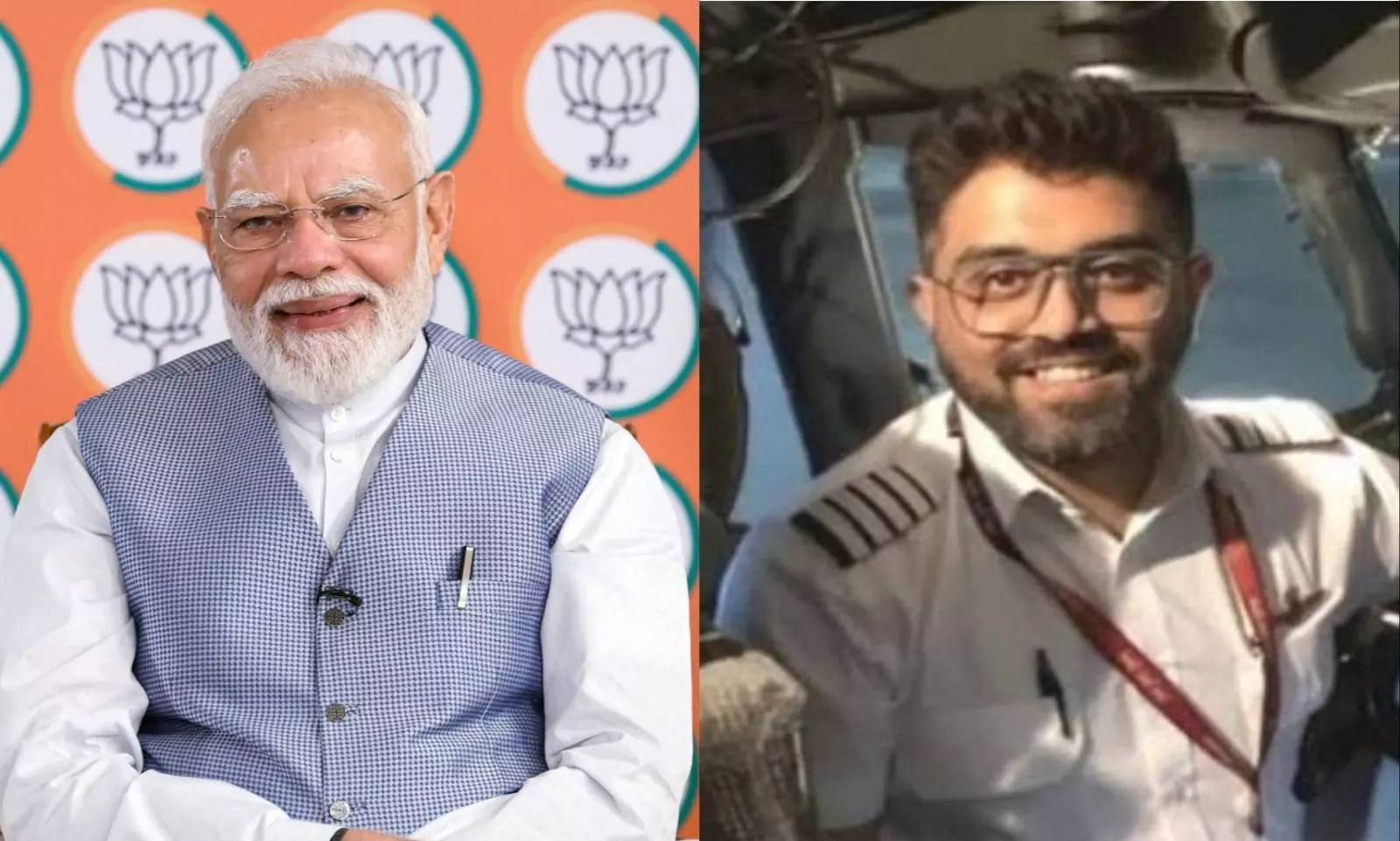Premierminister Modi und Netanjahu loben Flydubai-Pilot Smit Machchhar als ...
