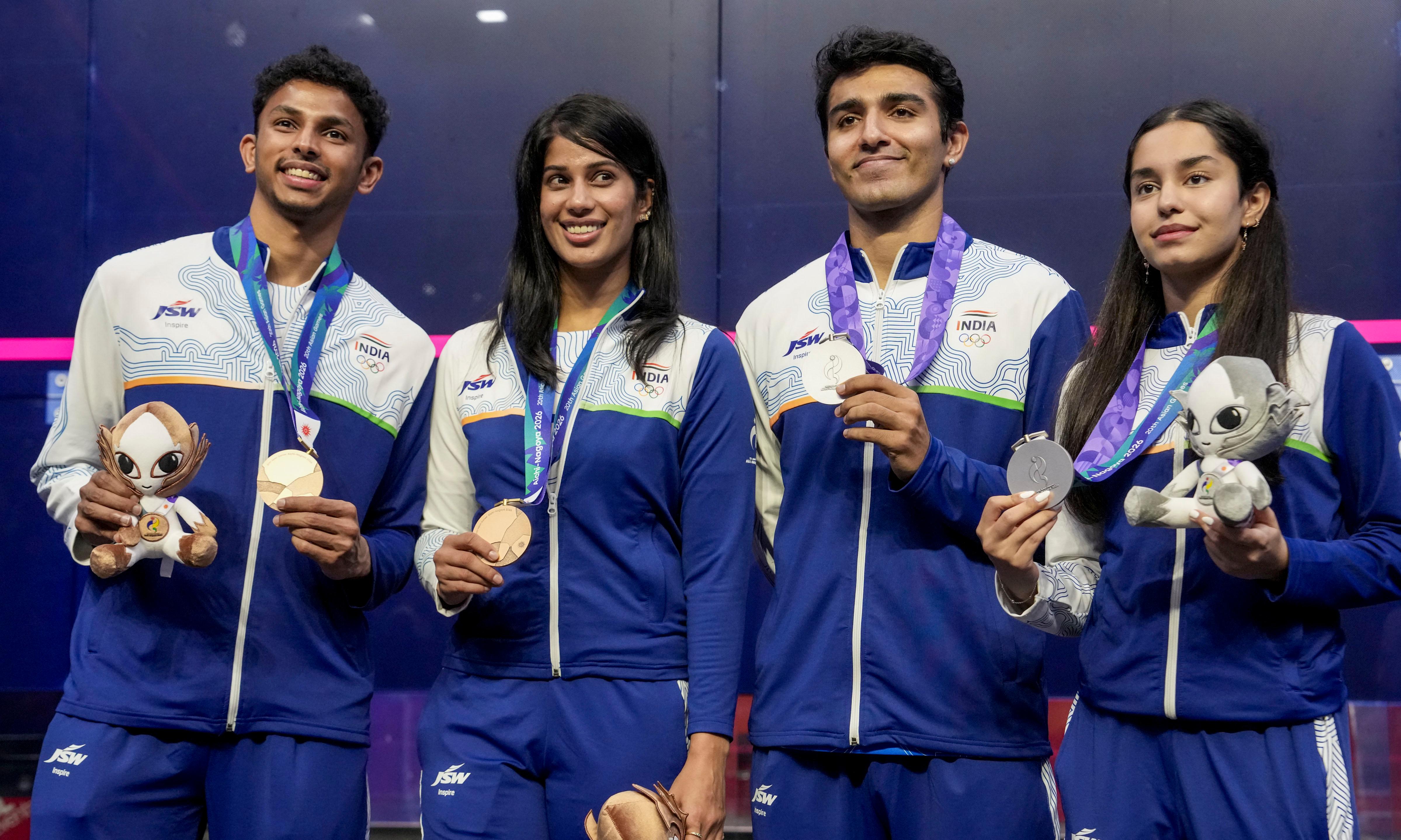 Indian Women’s Squash Team Wins Asian Games Bronze