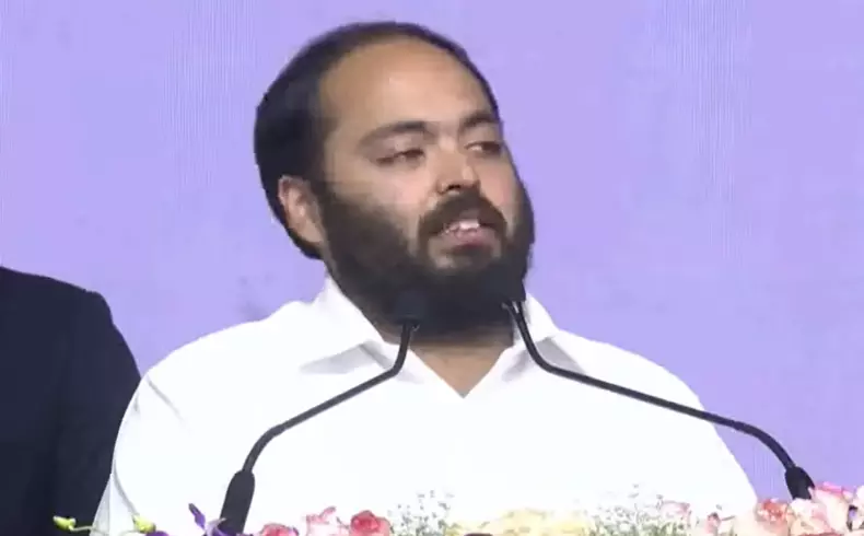 Treat Me as Andhra Son: Anant Ambani to Naidu Treat Me as Andhra Son: Anant Ambani to Naidu