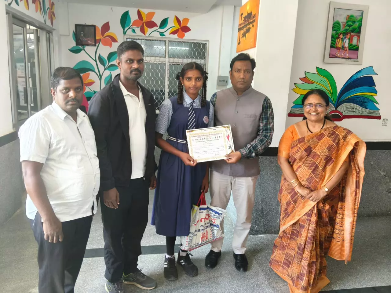 Rangareddy Model School Student B Vaishnavi Selected for 70th National School Games Rangareddy Model School Student B Vaishnavi Selected for 70th National School Games