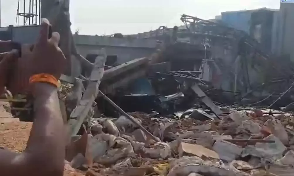 Sri City Boiler Blast: Five Dead, 10 Injured Sri City Boiler Blast: Five Dead, 10 Injured