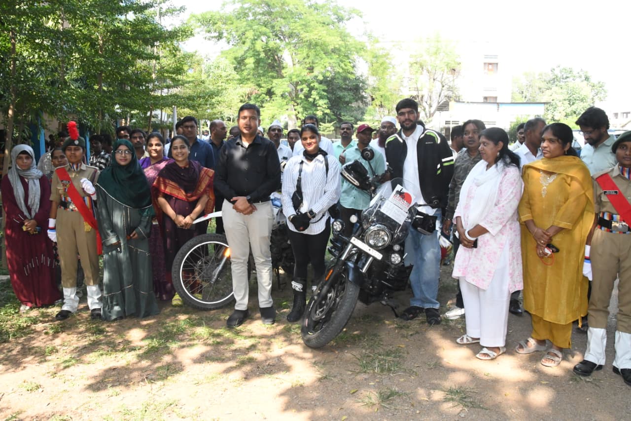 Seher Hashmi Takes Mental Health Campaign to Adilabad