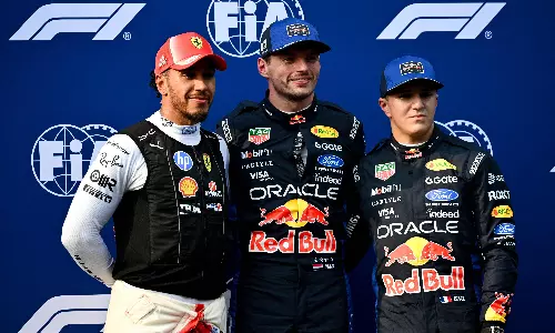 Verstappen Takes His First Pole Position of Year at F1s Bahrain Grand Prix