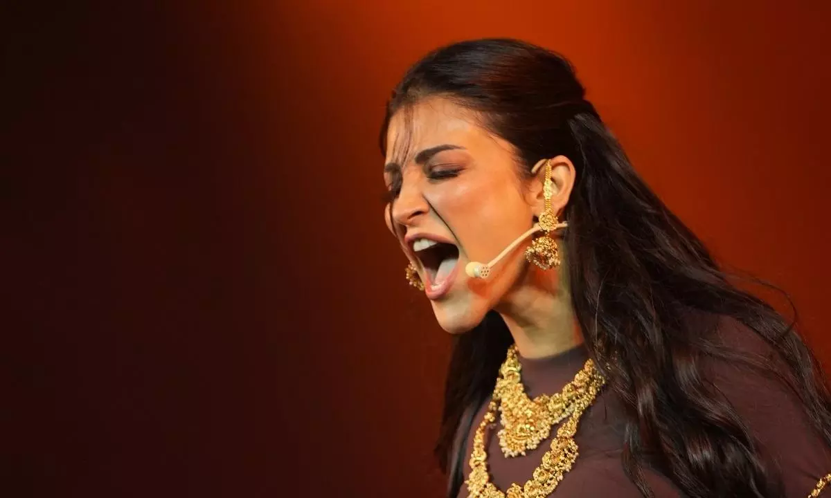 Shruti Haasan, the powerful voice behind ‘Sanchari’ Shruti Haasan, the powerful voice behind ‘Sanchari’