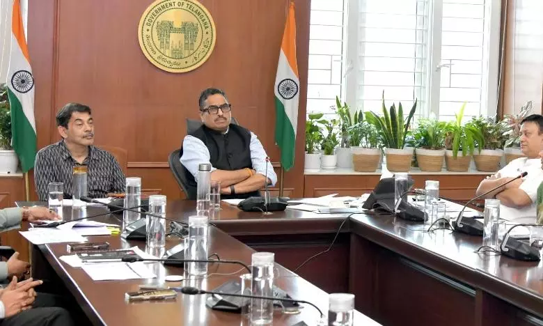Sanjay Jaju Reviews Progress of Young India Integrated Schools Sanjay Jaju Reviews Progress of Young India Integrated Schools