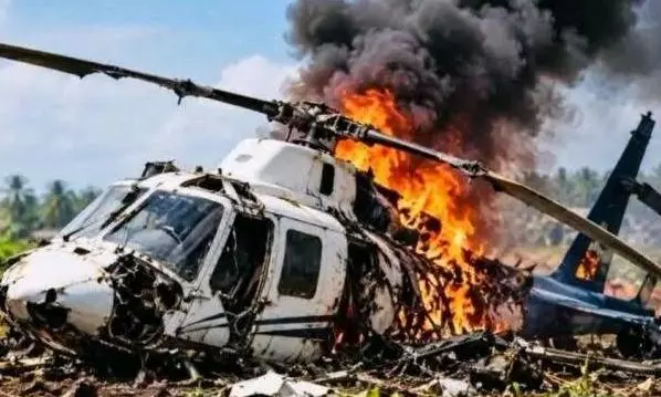 Nigerian Military Helicopter Carrying 32 Passengers and Crew Members Crashes, Aviation Minister Says Nigerian Military Helicopter Carrying 32 Passengers and Crew Members Crashes, Aviation Minister Says